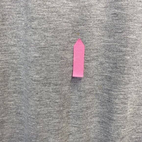 Reborn J V-Neck Short Sleeve Maxi Slit Dress Women Large Gray Side Pockets Used - Picture 11 of 16